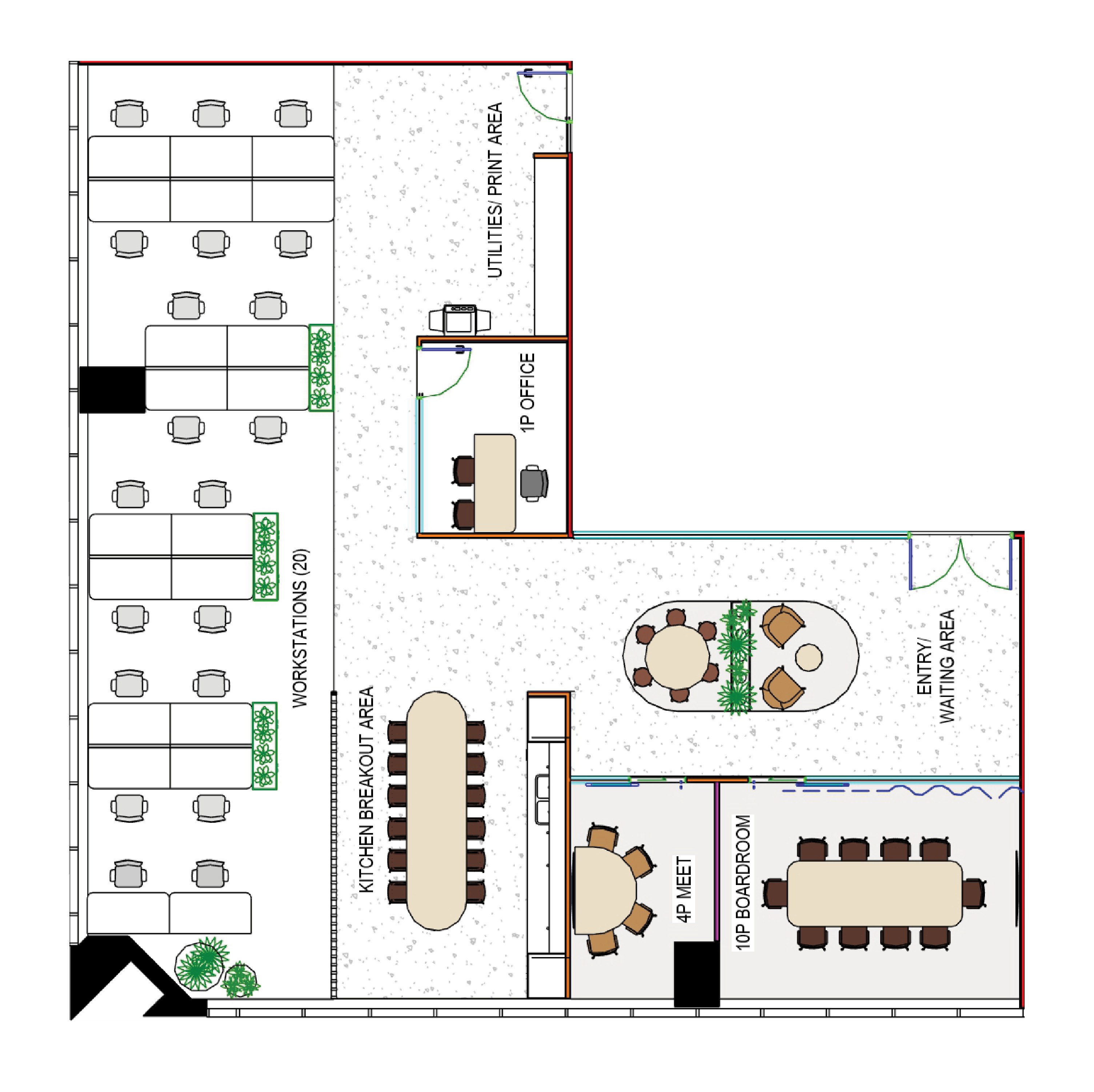 141 Walker Level 10.3 Floorplan