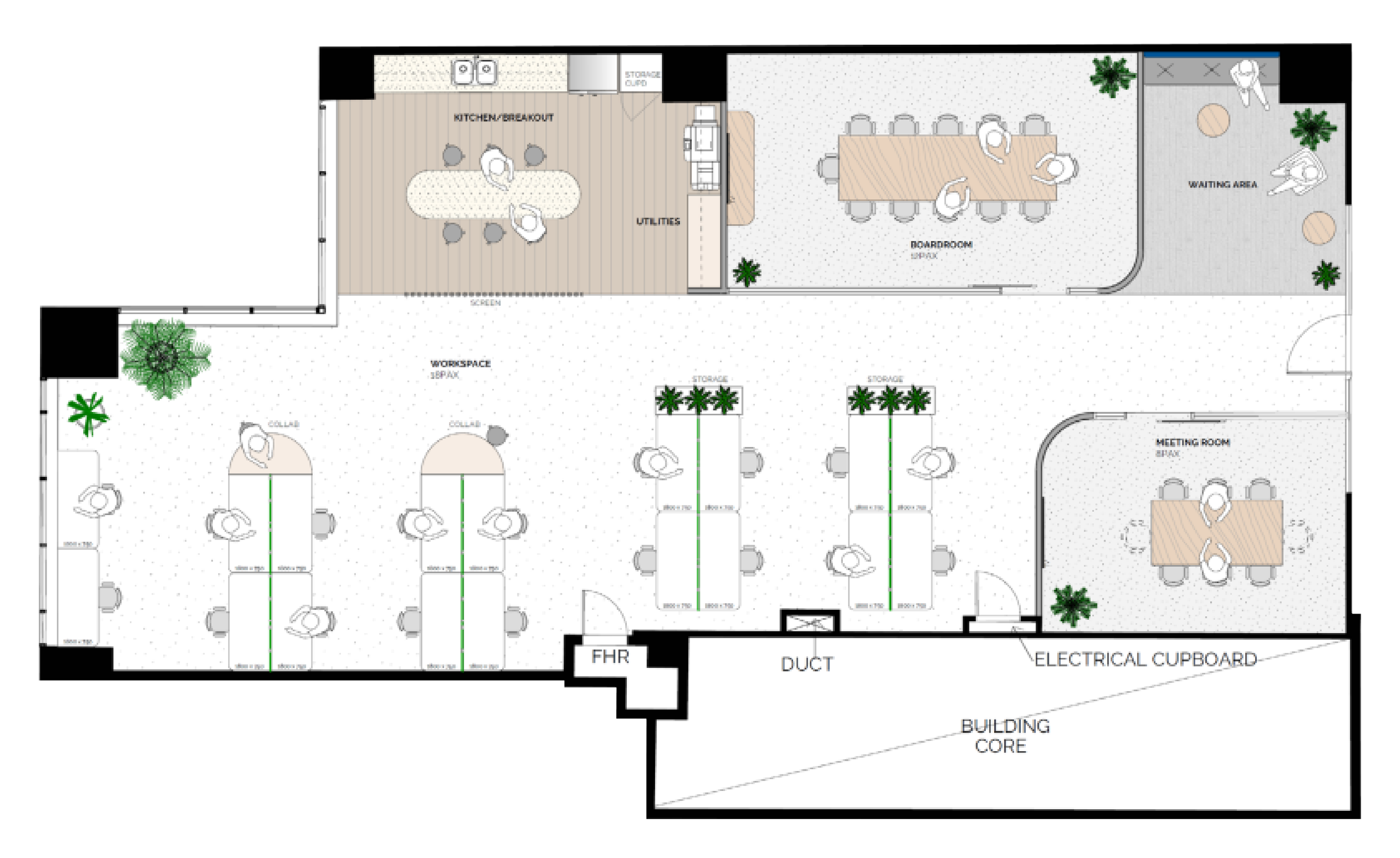 141 Walker Mezzanine Floorplan